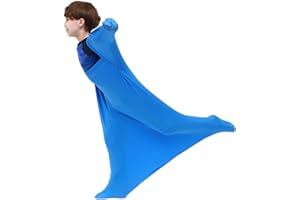 SANHO Premium Sensory Sock Budy Sock, Small,Perfect for Children with Sensory Processing Disorder, Updated Version (Blue)