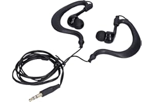 Wired Bone Conduction Headphones, Bone Conduction Headphones Wired Swimming Headphones Waterproof 3.5mm Plug with Replace Ear