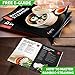 Kana Premium Perforated Parchment Air Fryer Paper Liners - 100 Eco-Friendly Pack - For Bamboo Steamer, Steaming Basket, Rice, Dim Sum (8 inch)