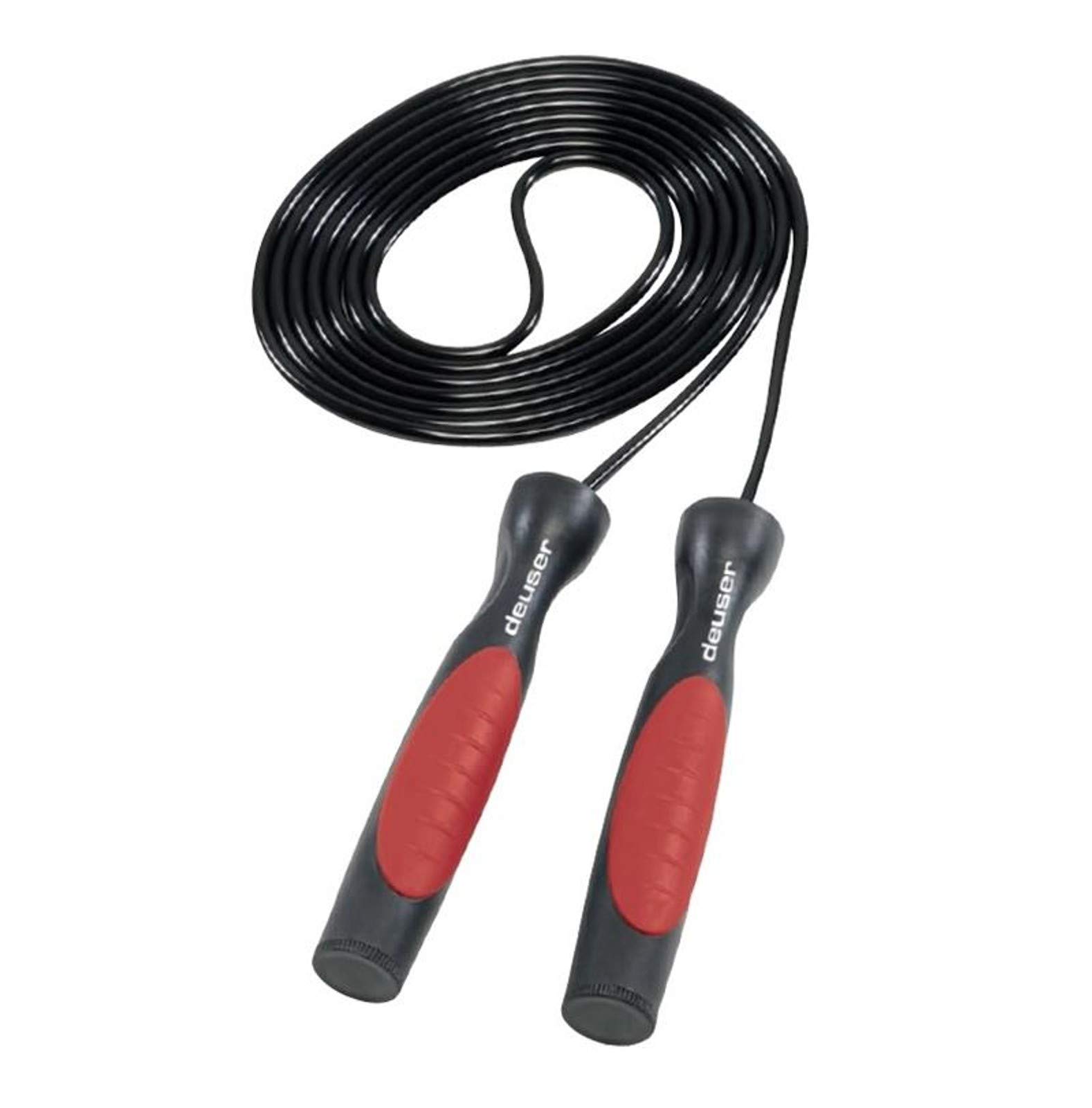 Unbekannt Deuser Basic Jump Rope – Black, One Size