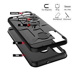 Jeylly Case for Galaxy A20/A50 with Tempered Glass