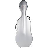 Bam Classic ABS Cello Case with Wheels - Grey