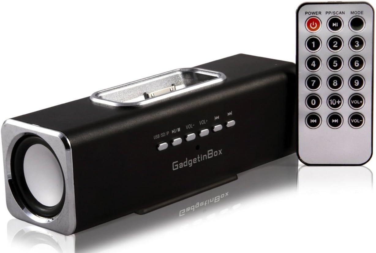 GadgetinBox™ Rechargeable Music Angel Docking Speakers Amazon.co.uk