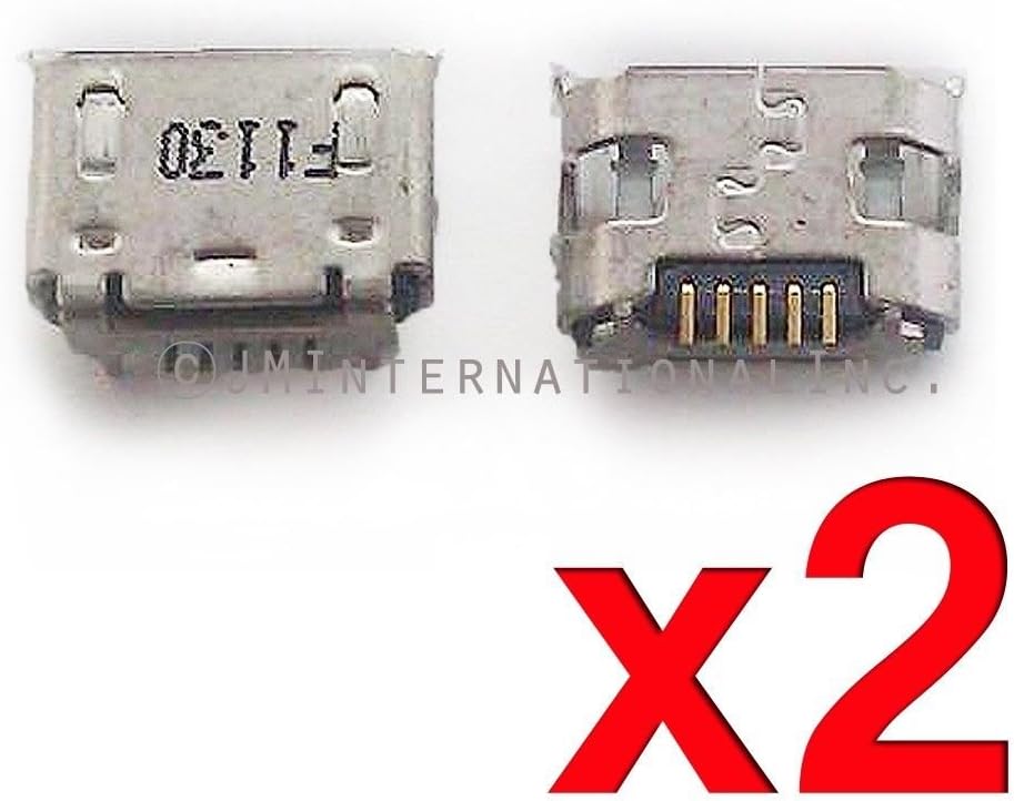 ePartSolution-2 X BLU Studio 5.0 S II D572A Charger Charging Port Dock Connector USB Port Repair Part USA Seller