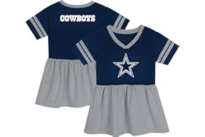 OUTERSTUFF Girls Toddler NFL Stadium Lights Fashion Jersey Dress