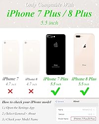 Likiyami for iPhone 8 Plus Case, for iPhone 7 Plus