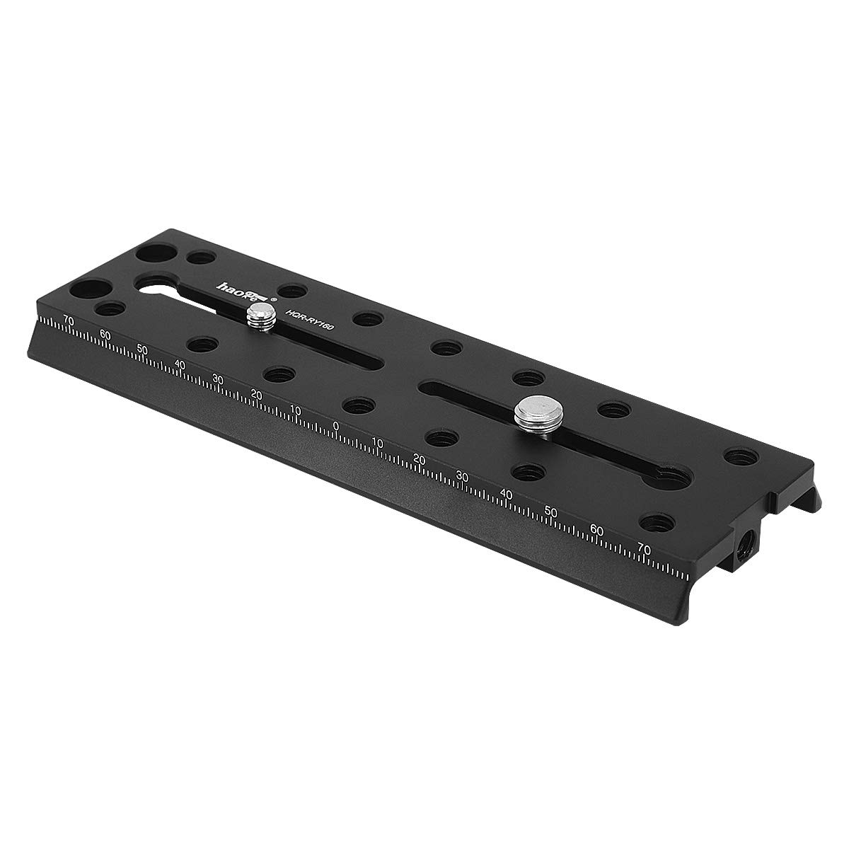 Haoge HQR-RY160 160mm Multi-purpose Long Camera Extender Rail Mounting Bracket Quick Release Plate for DJI Ronin-S Ronin S Gimbal Stabilizer — image 1