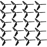 HASAKEE 20PCS Spare Propellers for Q9S Q9C Drone
