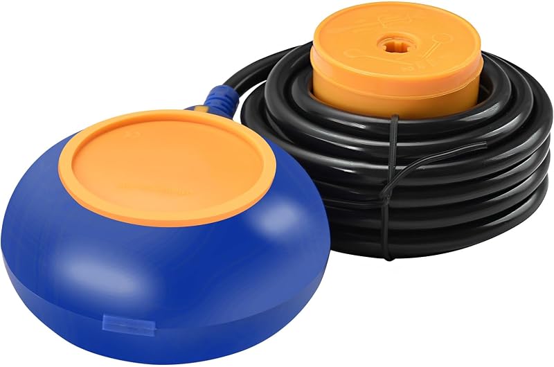 Heschen Round Float Switch 4M Cable Water Level Controller Sump Pump