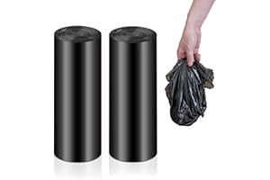 ELS PET 2 Packs Replaced Waste Bags, Portable Cat Litter Waste Receptacles Bags for Cat Litter Box, 60 Pcs