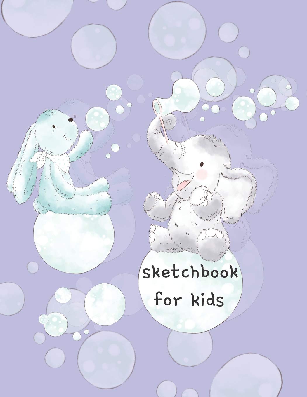 Sketchbook For Kids Cute Animals Sketchbook Large Blank