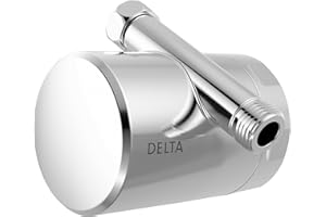 Delta Faucet Clarifi Standard Shower Filter Attachment with Filter, Hard Water Shower Filter, Shower Head Filter, Chrome 7SF1