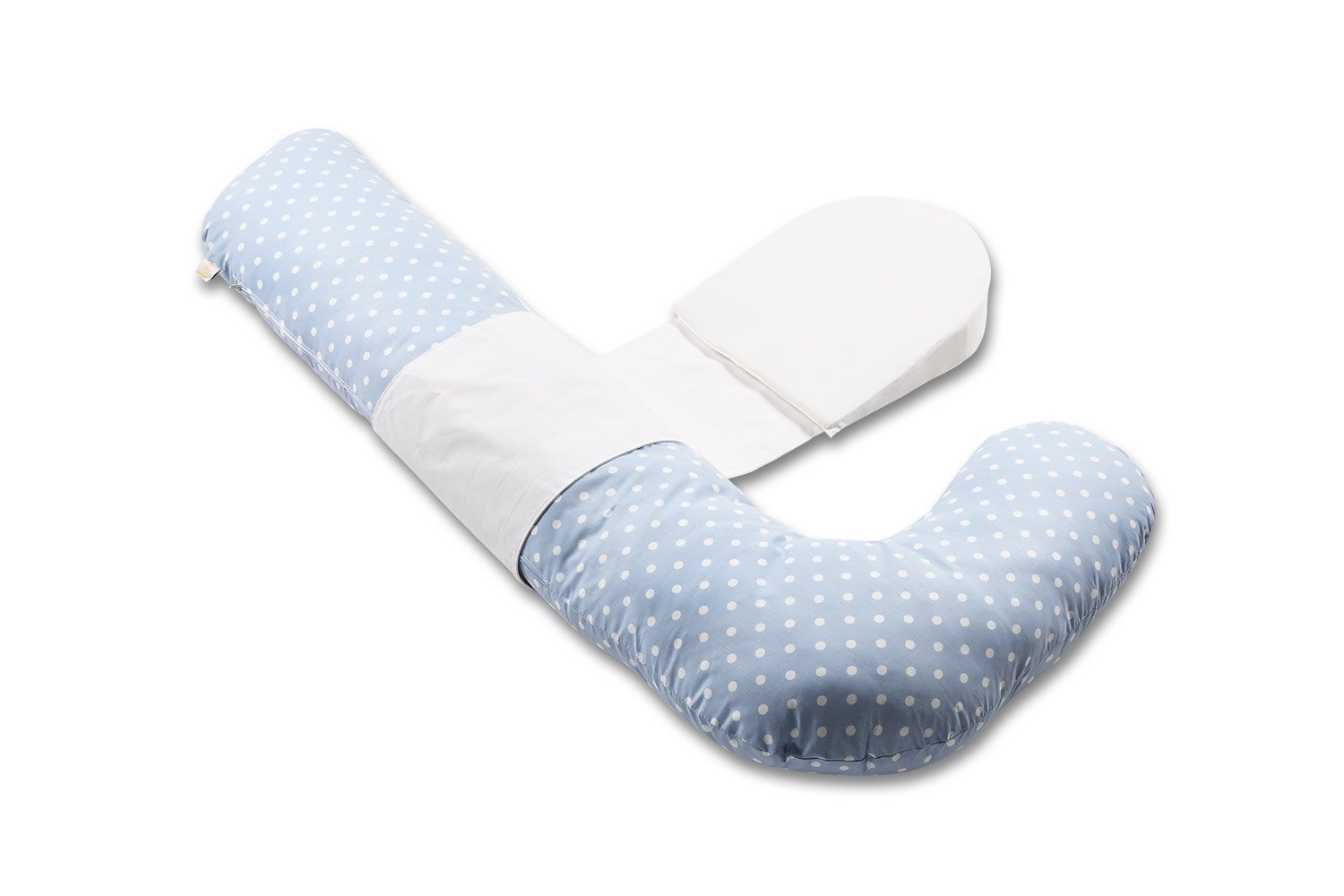 Italbaby Good Night Pregnancy Pillow, Light Blue, Multi-Color, One Size