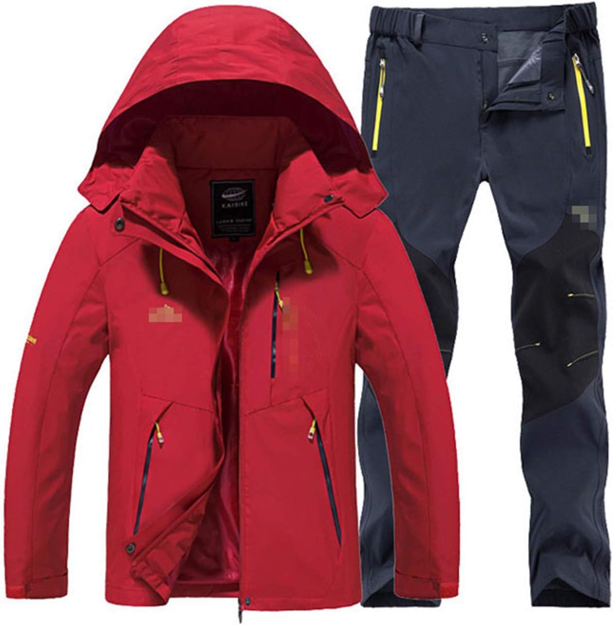 Man Autumn Waterproof Fishing Jacket Set Pants Quick Dry