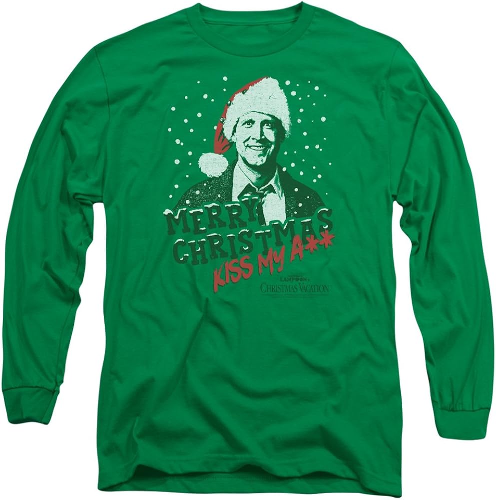 Christmas Vacation  Mens Merry Christmas Long Sleeve TShirt Amazon