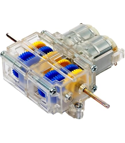Amazon.com: TAMIYA Single Gearbox 4-Speed TAM70167 Science Kits