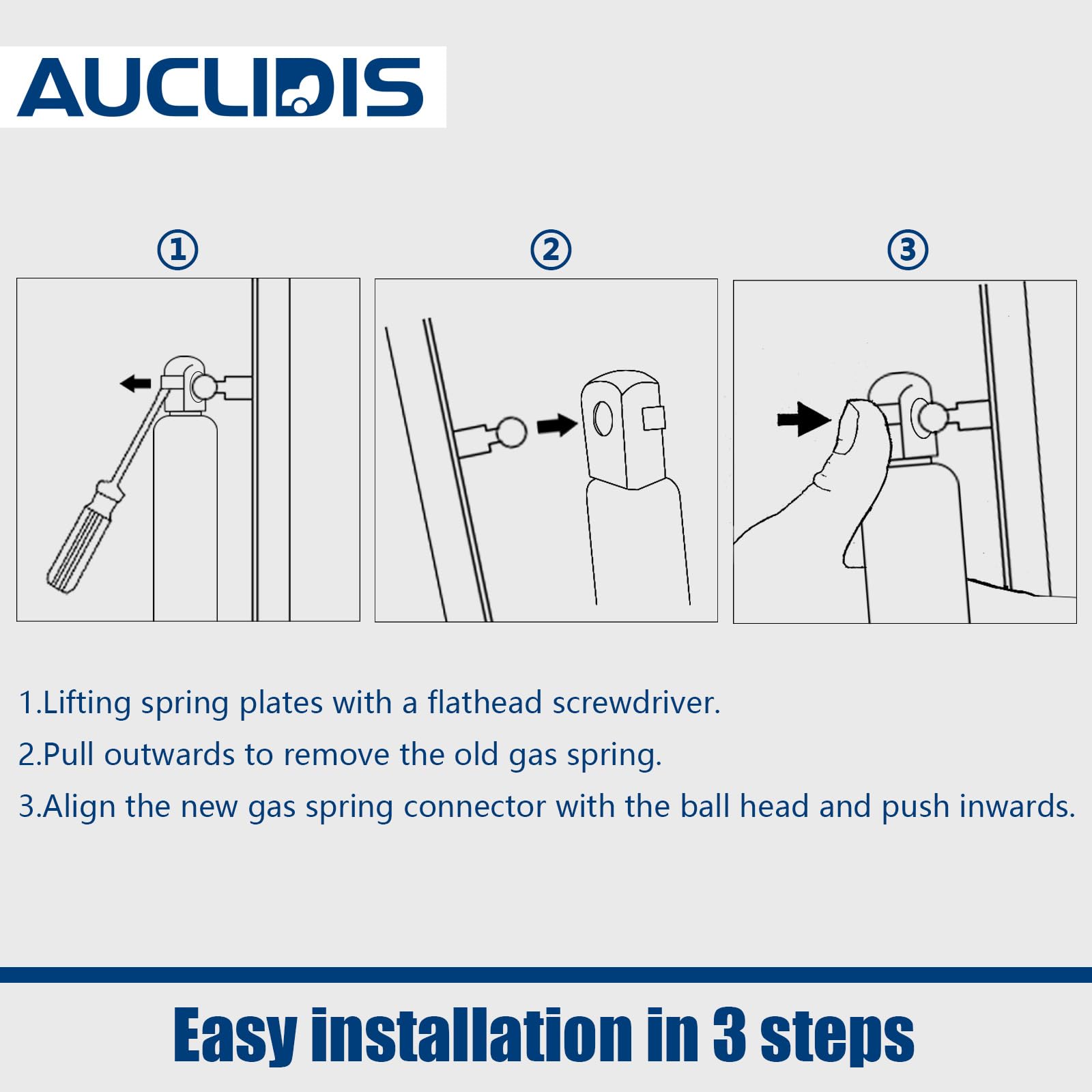 C16-02622 17 inch 28lb/125N Gas Strut Shock Spring