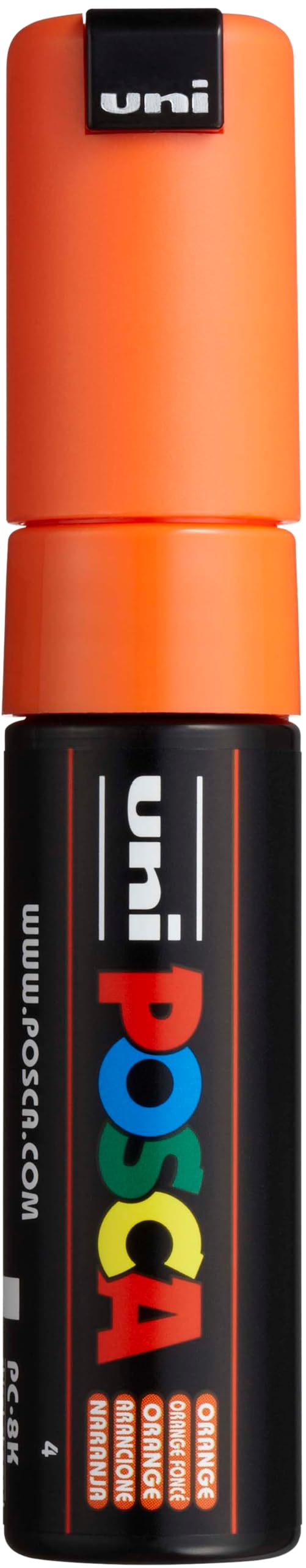 Posca UNI PC-8K CHISEL TIP MARKER PEN- ORANGE