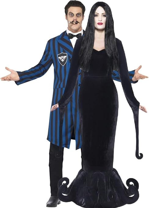 morticia and baby costume