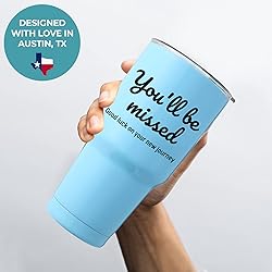 KEDRIAN Farewell Tumbler 30oz, Coworker Leaving