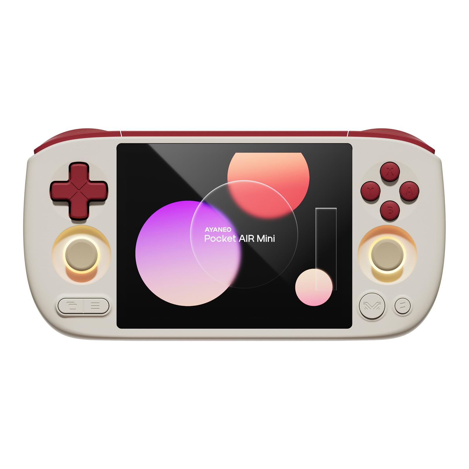 Photo 1 of AYANEO Pocket AIR Mini Android Handheld Game Console - 4.2" HD 4:3 Retro Gaming Screen, MTK G99 Octa-Core, Hall Effect Joystick & Triggers, Portable Gaming Device (Retro White, 3G+64G)