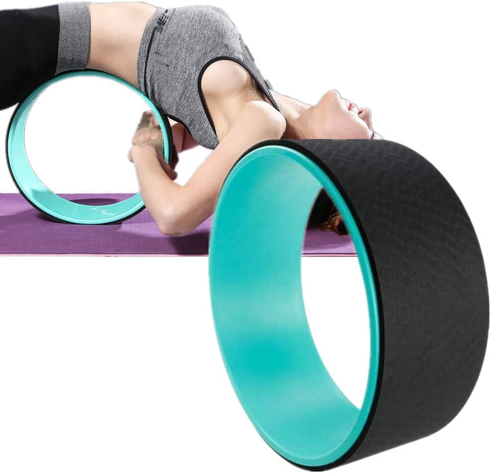 Roue De Yoga Pilates En Bois Doux,accessoire D'entraînement