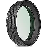 Haoge LUV-X54B Metal Lens Hood with MC UV Protection Multicoated Ultraviolet Lens Filter for Fujifilm X100VI Fuji X100V Camera Black