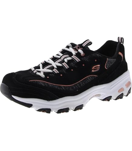 Amazon.com | Skechers Women's D'Lites Summer Fiesta, Black Multi