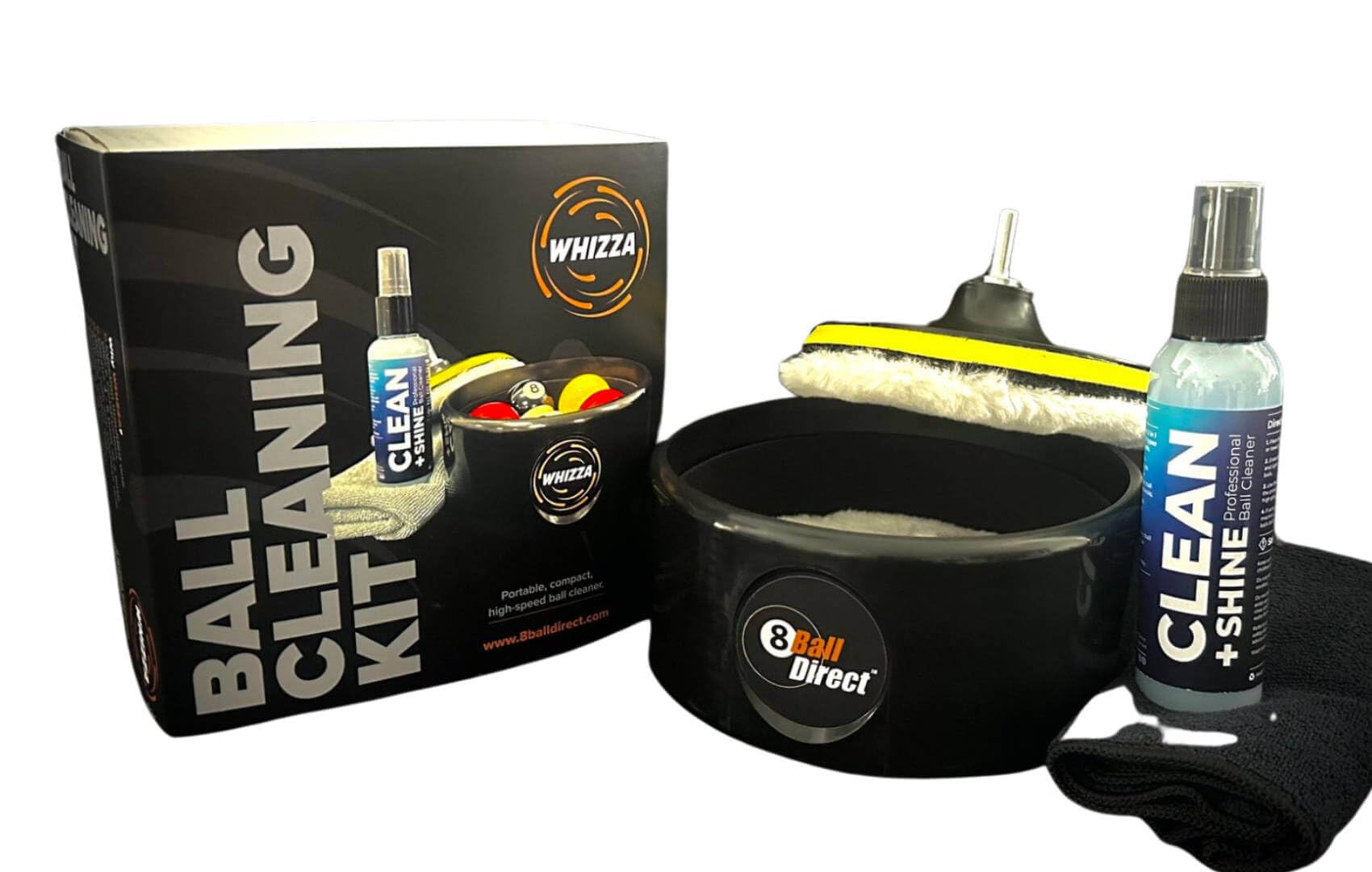 Whizza Ball Cleaning Kit - For Pool and Billiard Balls