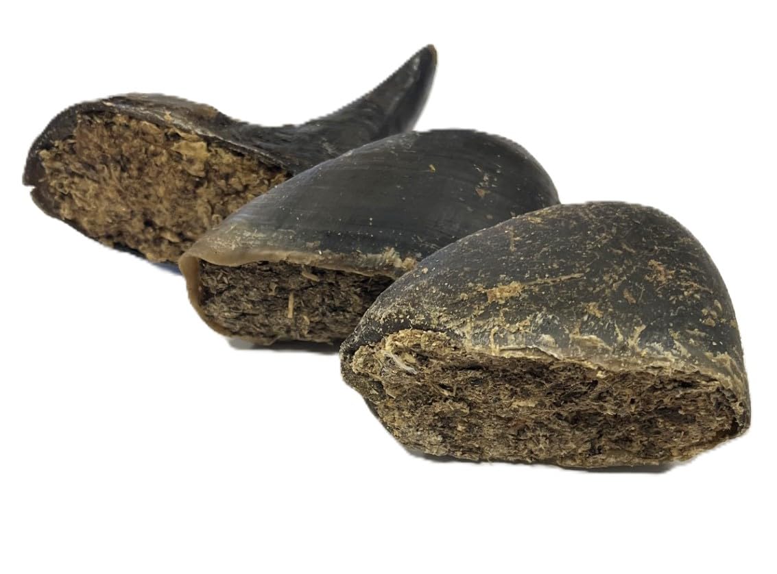 Meat Filled Hooves x 10 Natural Dog Treats Chews LODC