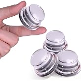 Jedroc Upgraded Door Bumper 1.5" Clear Silicone | Self-Adhesive Door Knob Wall Protector |Large Rubber Door Stops for Wall Protection &amp; Noise Reduction | 4 Pack