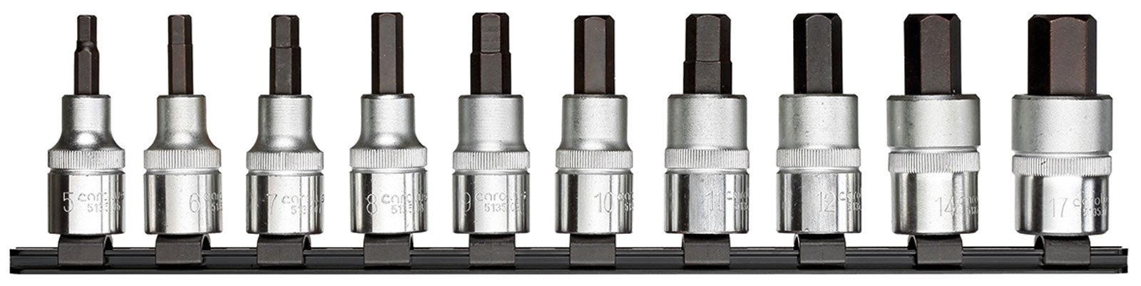 Carolus 9630.471 Holding 12 Inch Screwdriver Bits with 1/2-Inch Socket Holders, 9630.535