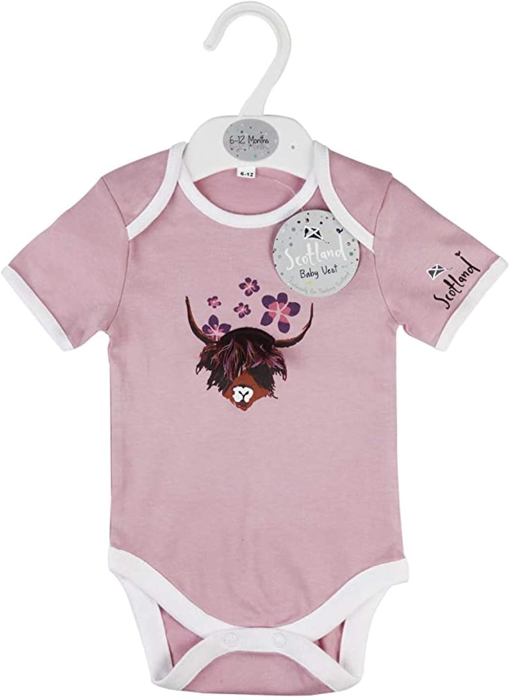 highland cow baby grow