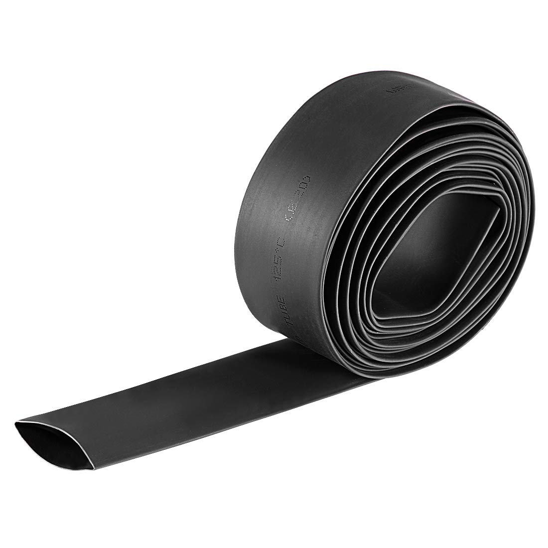 sourcing map Heat Shrink Tubing, 3/4"(20mm) Dia 2:1 rate Shrinkable Tube Cable Sleeve 10ft - Black — image 1
