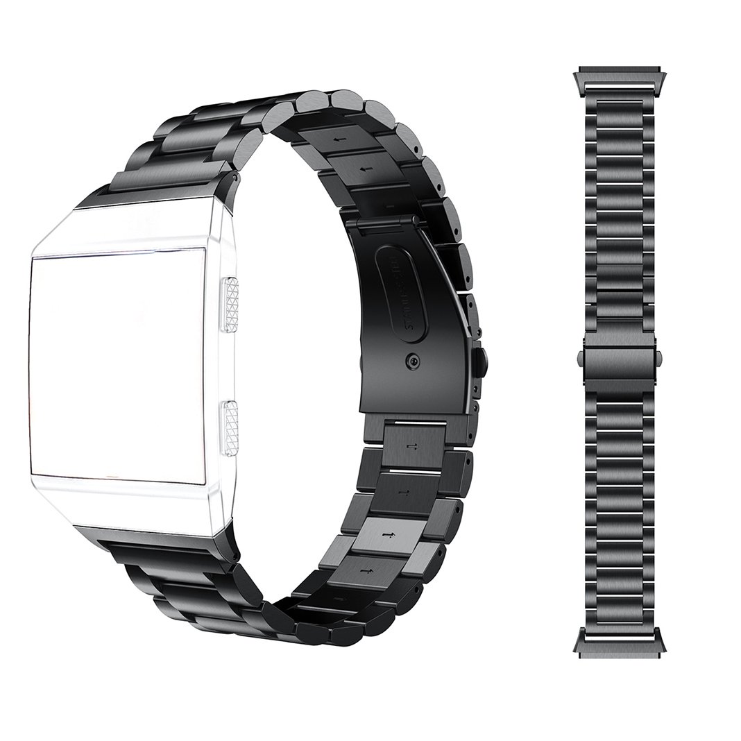 Para Fitbit Ionic Correa, MeiC Power Acero inoxidable Sólido ...