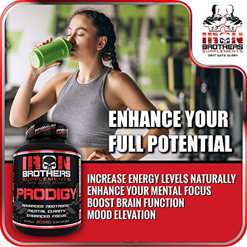 Nootropics Brain Booster Focus Supplement Pills , Helps Relief Neuro