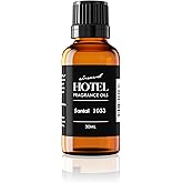 AirScent Santal Diffuser Oil No. 1033 - Santal-33-Inspired Perfume Dupe - Premium Fragrance Oil Blend for Ultrasonic and Waterless Diffusers and Crafting - 30 mL, 1 fl oz Glass Bottle with Dropper