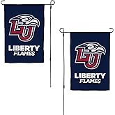 Desert Cactus Liberty University LU Garden Flag – 19 x 12 inch Liberty Flames Banner, For Outdoor Display and Events (Design C)