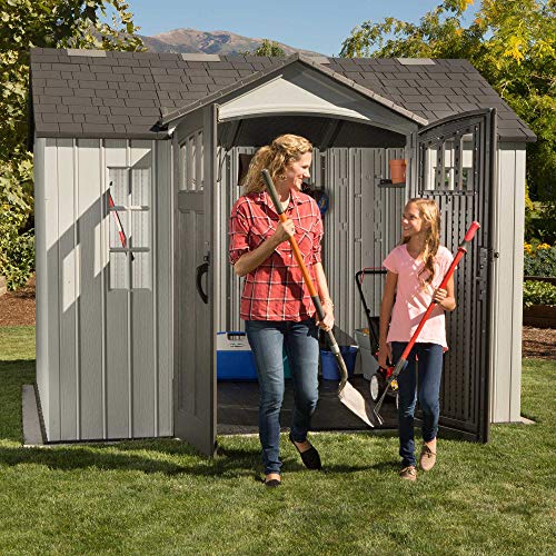 Lifetime 60243 10 x 8 Ft. Outdoor Storage Shed Pricepulse