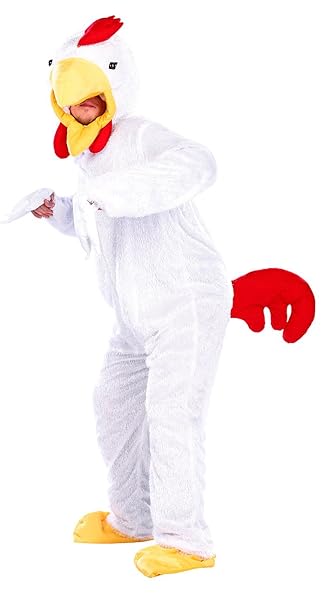 infactory Tierkostüme: Halloween- & Faschings-Kostüm Verrücktes Hühnchen (Tier-Kostüm)