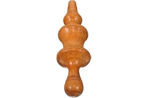 PRETYZOOM Jewelry Chain Jig Mandrel 7.47x1.97in Wood Rolling Rod for Chain Forging Jewelry Making Polishing