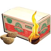 Lightning Nuggets N50VBOX Firestarters Box of Fire-Starting Nuggets, 50 Count,Tan