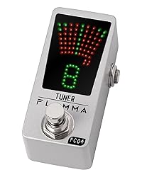 FLAMMA Tuner Pedal FC04 Chromatic Guitar Tuner