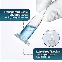 100Pcs 2ml Centrifuge Tubes with Snap Cap, Small