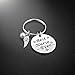 Nurse Keychain Gifts for Women - Nursing Keychain Jewelry Perfect Nurses Appreciation Gift for Birthday Graduation Christmas, Stainless Steel, Best Nurse Ever