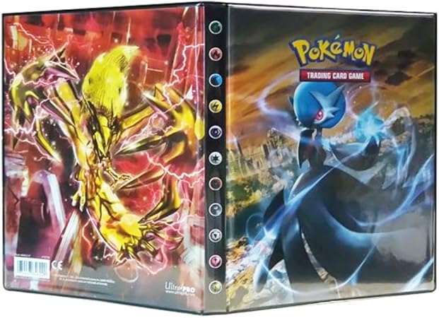 Amazon Com Pokemon Xy Series 11 4 Pocket Full View Portfolio Gardevoir Yveltal Steam Siege Toys Games