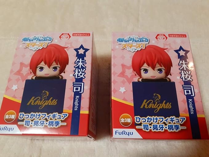 Amazon あんスタ 朱桜司 あんさんぶるスターズ ひっかけフィギュア ２体まとめ フィギュア ドール 通販