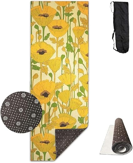 sunflower yoga mat