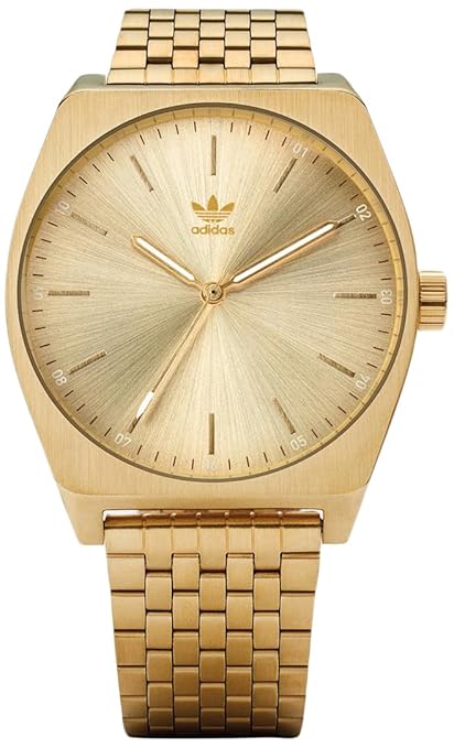 Adidas Damen Analog Quarz Uhr mit Edelstahl Armband Z02-502-00