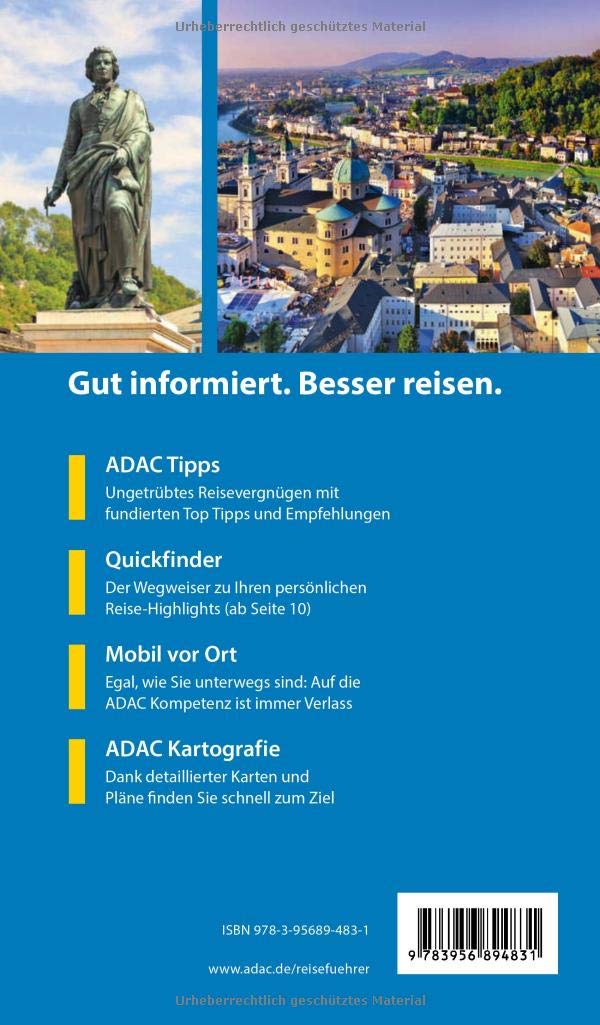 Adac Reisefuhrer Salzburg Der Kompakte Mit Den Adac Top Tipps Und Cleveren Klappkarten Amazon De Fraas Martin Bucher